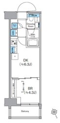 クレヴィアリグゼ日暮里根岸の物件間取画像